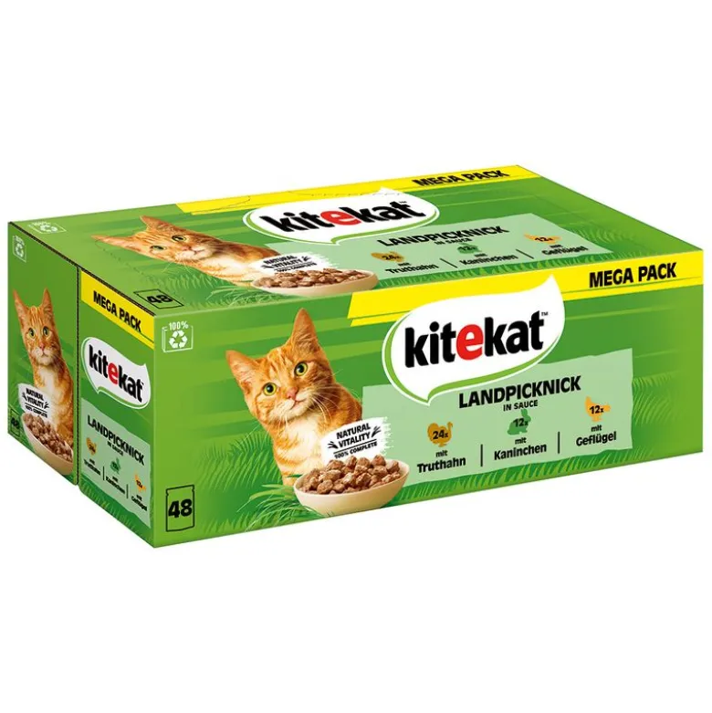 Kitekat portionsposer 48 x 85 g