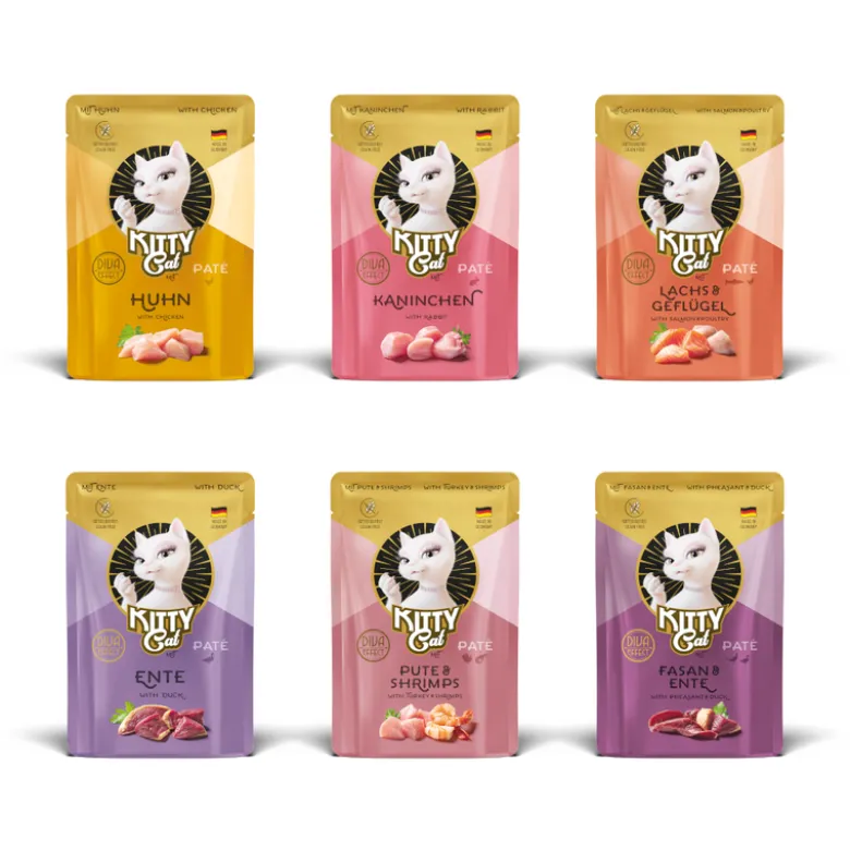 KITTY Cat Adult Pâté 6 x 85 g