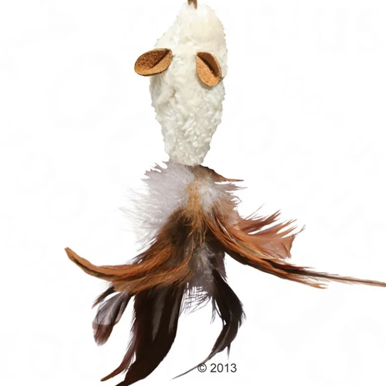 KONG Feather Mouse med catnip