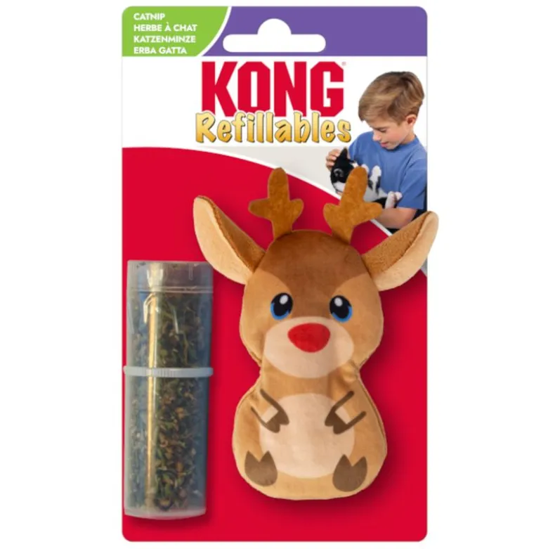 KONG Holiday Refillables Rensdyr