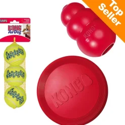 KONG økonomisæt: Frisbee, KONG Classic, tennisbolde