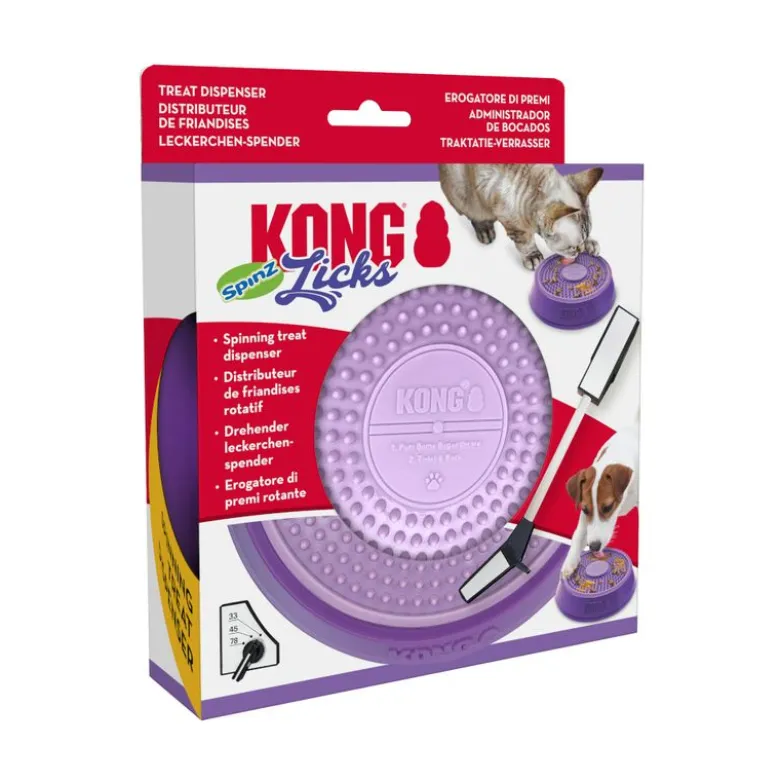 KONG Licks Spinz hundelegetøj