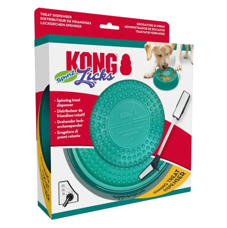 KONG Licks Spinz hundelegetøj