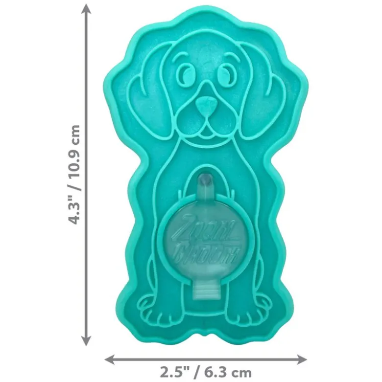 KONG massagebørste Zoom Groom Bubbles, fyldbar