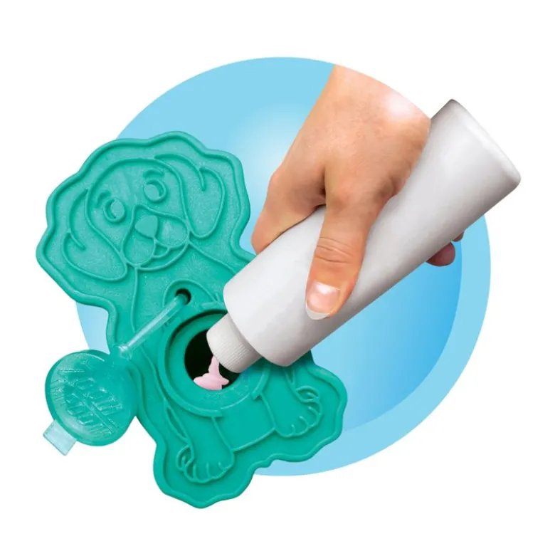 KONG massagebørste Zoom Groom Bubbles, fyldbar