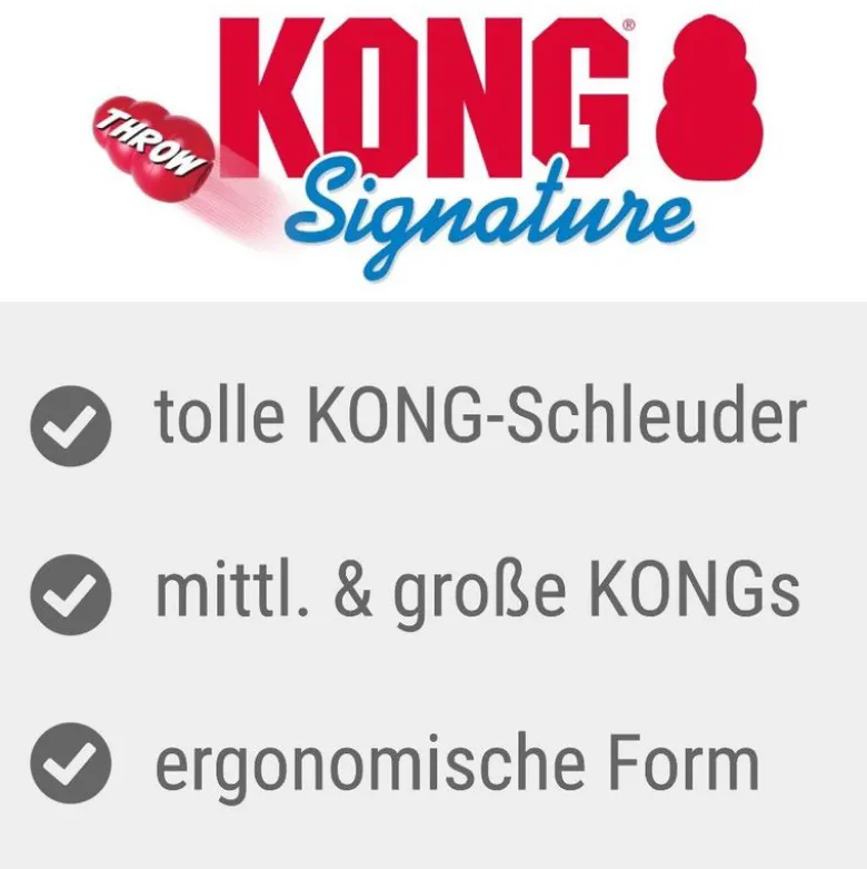 KONG Signature Throw hundelegetøj