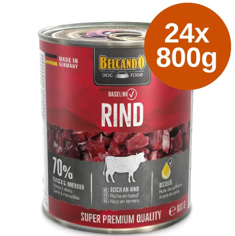 Økonomipakke Belcando Baseline 24 x 800 g