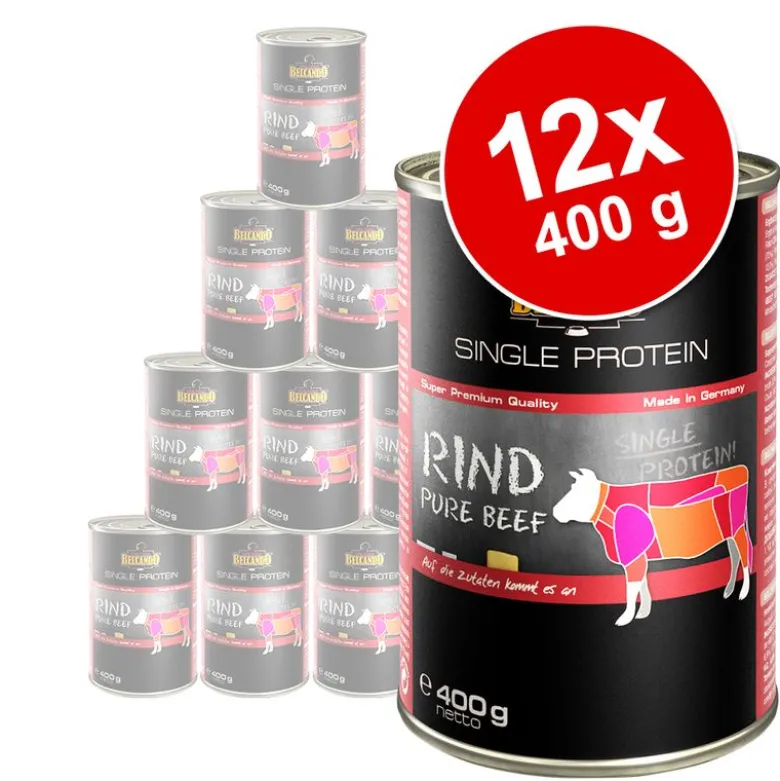 Økonomipakke Belcando Single Protein 12 x 400 g