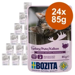Økonomipakke Bozita bidder i sauce pose 24 x 85 g