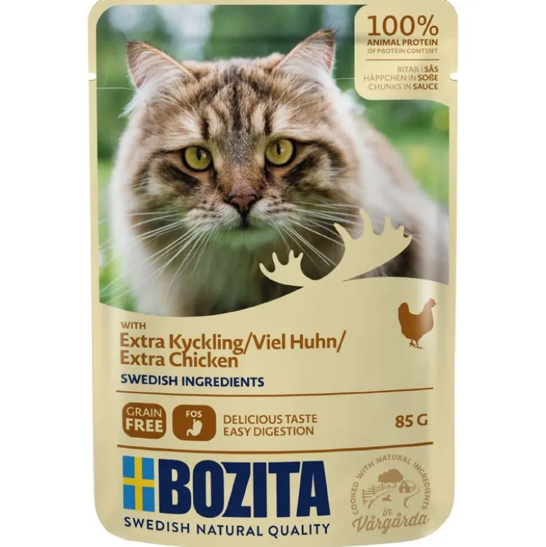Økonomipakke Bozita bidder i sauce pose 24 x 85 g