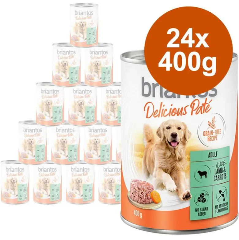 Økonomipakke Briantos Delicious Paté 24 x 400 g