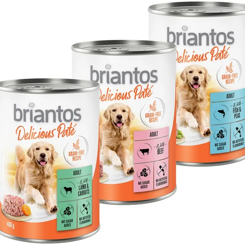 Økonomipakke Briantos Delicious Paté 24 x 400 g