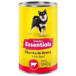 Økonomipakke: Briantos Essentials Chunks i sovs 12 x 1,240 g