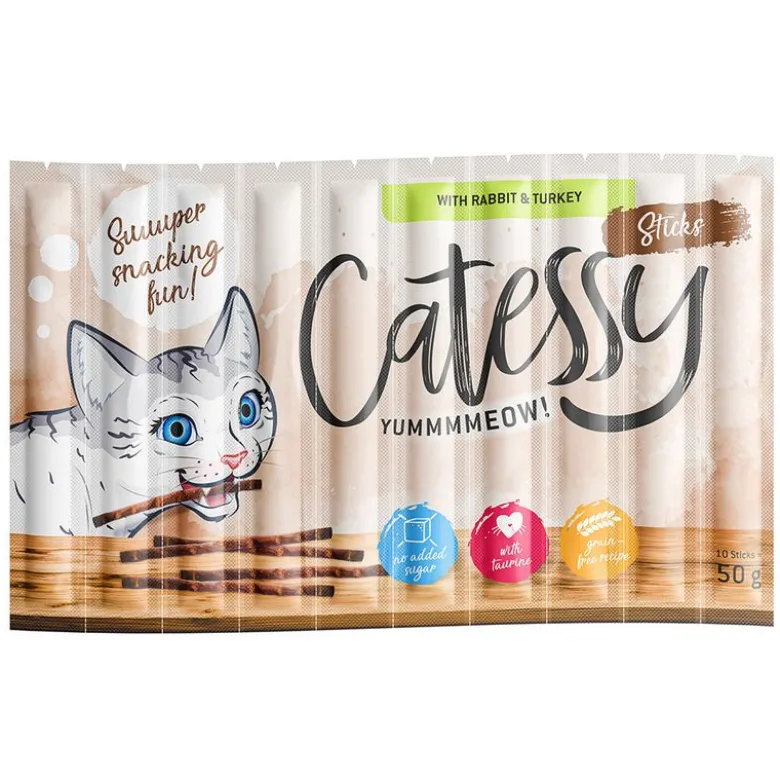 Økonomipakke: Catessy Sticks 150 x 5 g