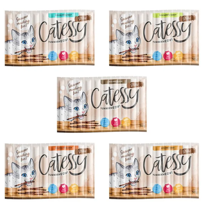Økonomipakke: Catessy Sticks 150 x 5 g