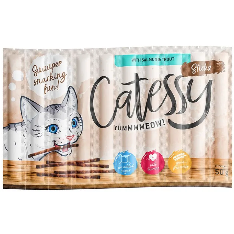 Økonomipakke: Catessy Sticks 150 x 5 g