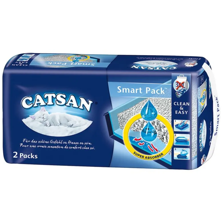 Økonomipakke: Catsan kattegrus