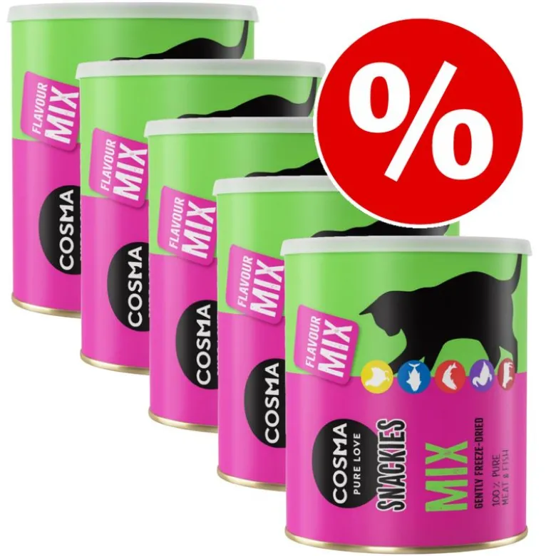 Økonomipakke: Cosma Snackies Maxi Tube