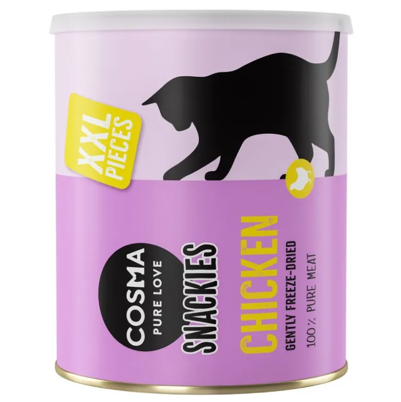 Økonomipakke: Cosma Snackies XXL Kattesnacks i Maxi Tube