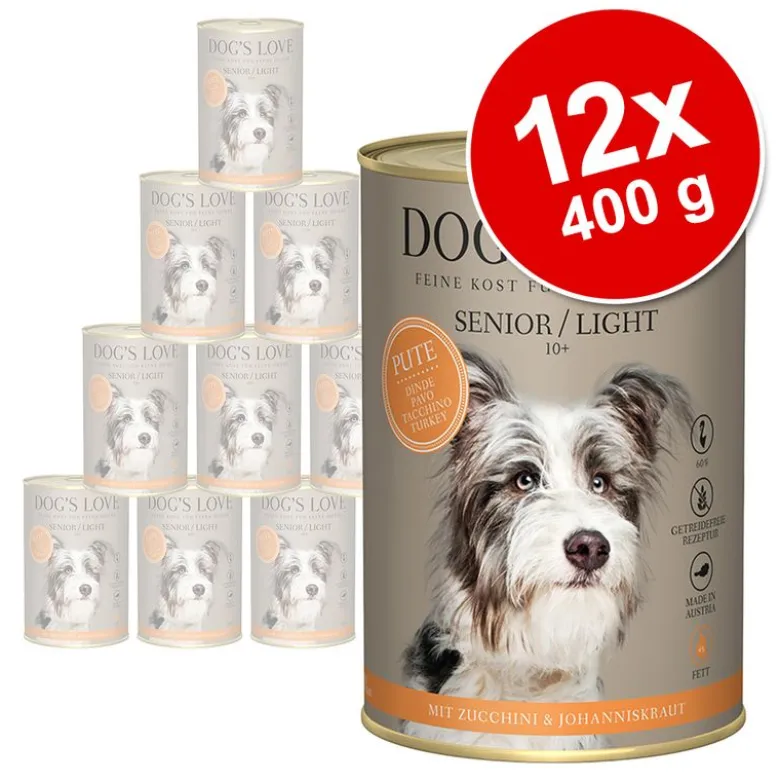 Økonomipakke Dog´s Love Senior 12 x 400 g