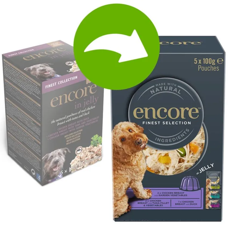 Økonomipakke Encore Jelly Pouch Mix 20 x 100 g