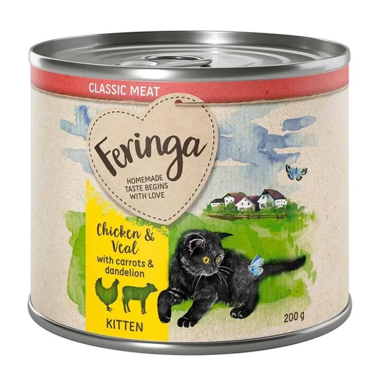Økonomipakke: Feringa Classic Menu Kitten 24 x 200 g