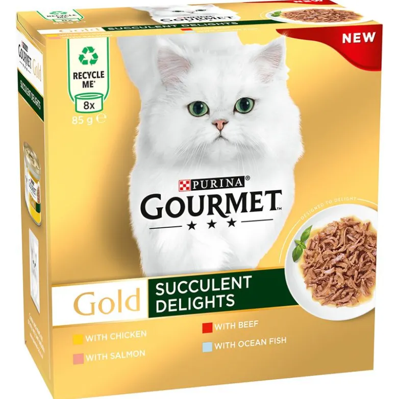 Økonomipakke: Gourmet Gold Saftige fine strimler 96 x 85 g