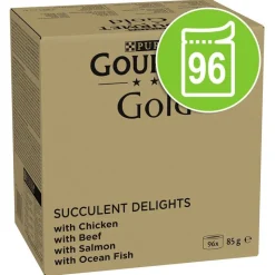 Økonomipakke: Gourmet Gold Saftige fine strimler 96 x 85 g