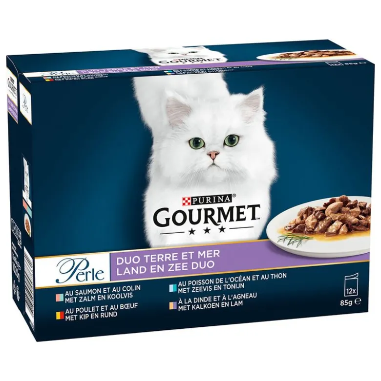 Økonomipakke: Gourmet Perle Blandet udvalg 48 x 85 g