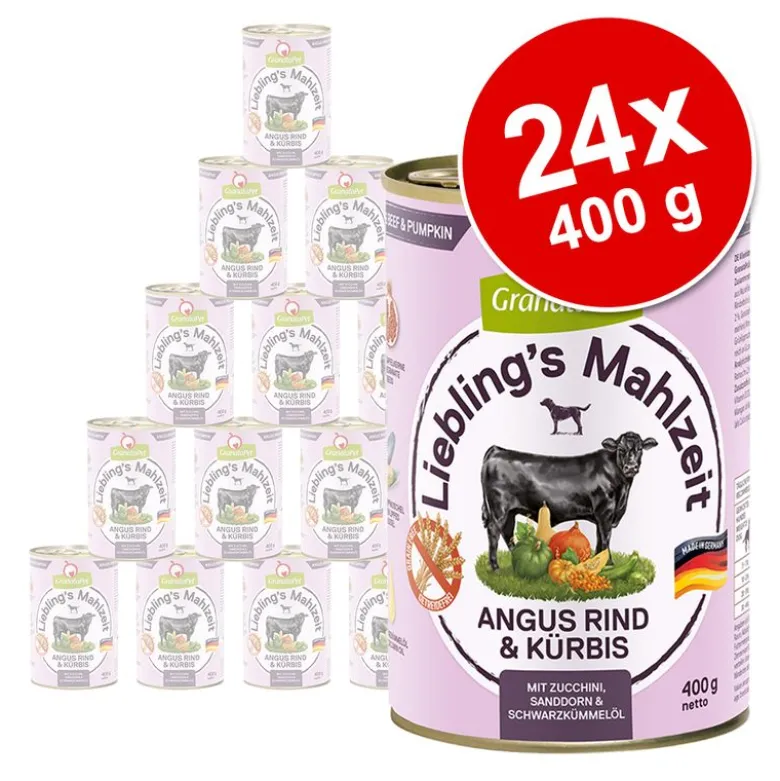 Økonomipakke Granatapet Liebling's Mahlzeit 24 x 400 g