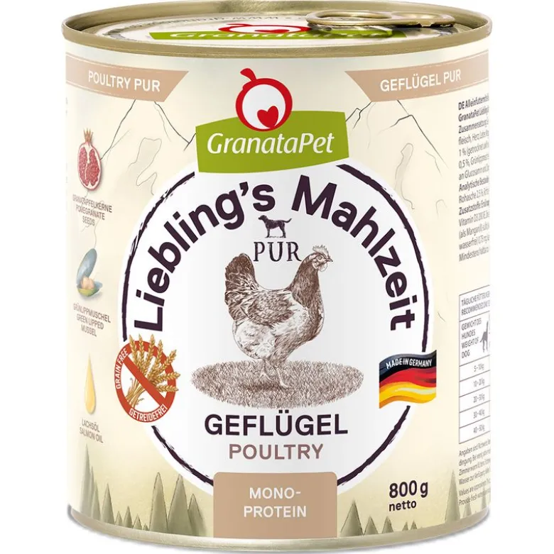Økonomipakke GranataPet Liebling's Mahlzeit 12 x 800 g