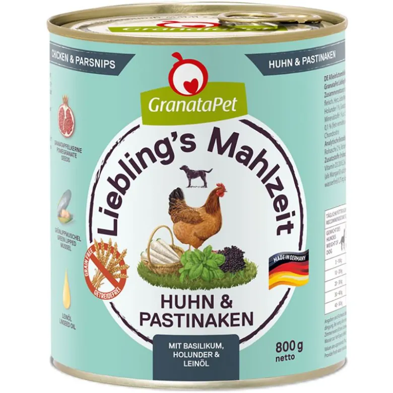 Økonomipakke GranataPet Liebling's Mahlzeit 12 x 800 g