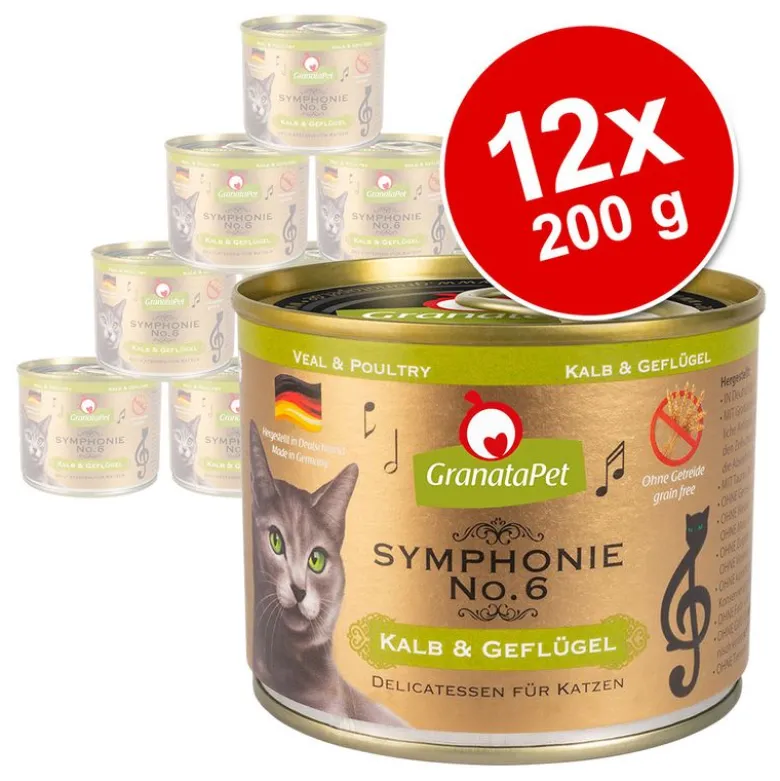 Økonomipakke GranataPet Symphonie 12 x 200 g