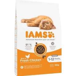 Økonomipakke: IAMS tørfoder til katte 2 x 10/15 kg