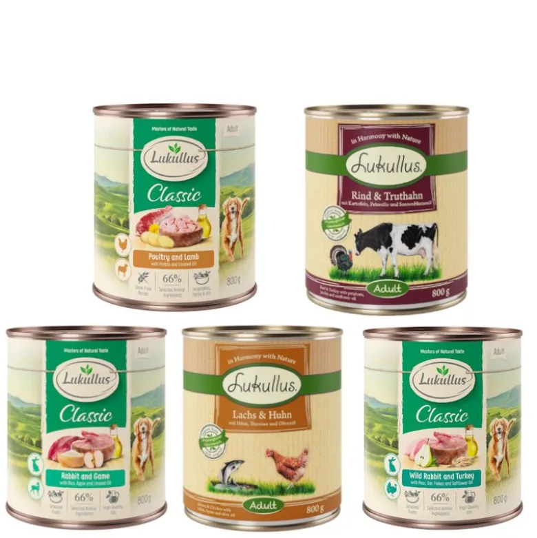 Økonomipakke Lukullus Adult 24 x 800 g