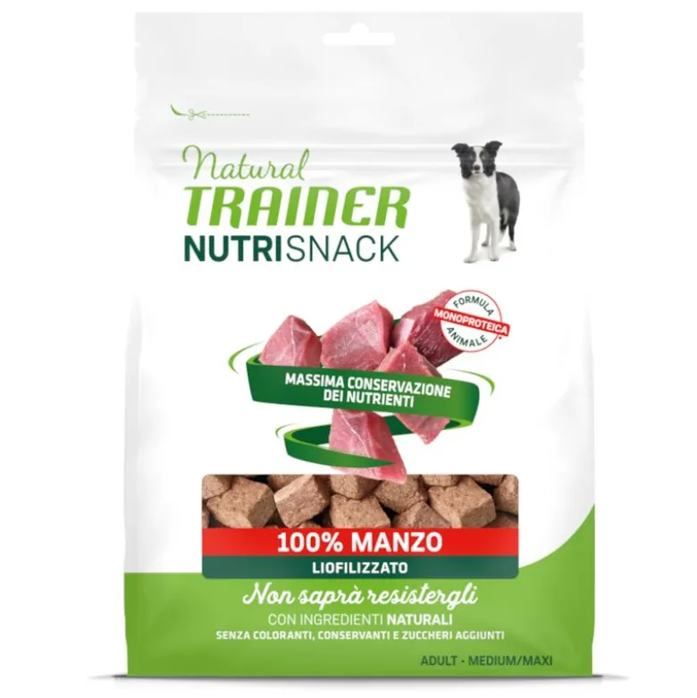 Økonomipakke Natural Trainer Nutri Snack frysetørrede bidder Voksen 6 x 50 g