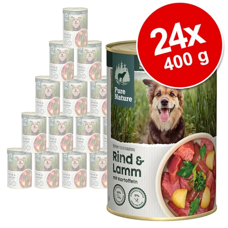 Økonomipakke Pure Nature Adult 24 x 400 g