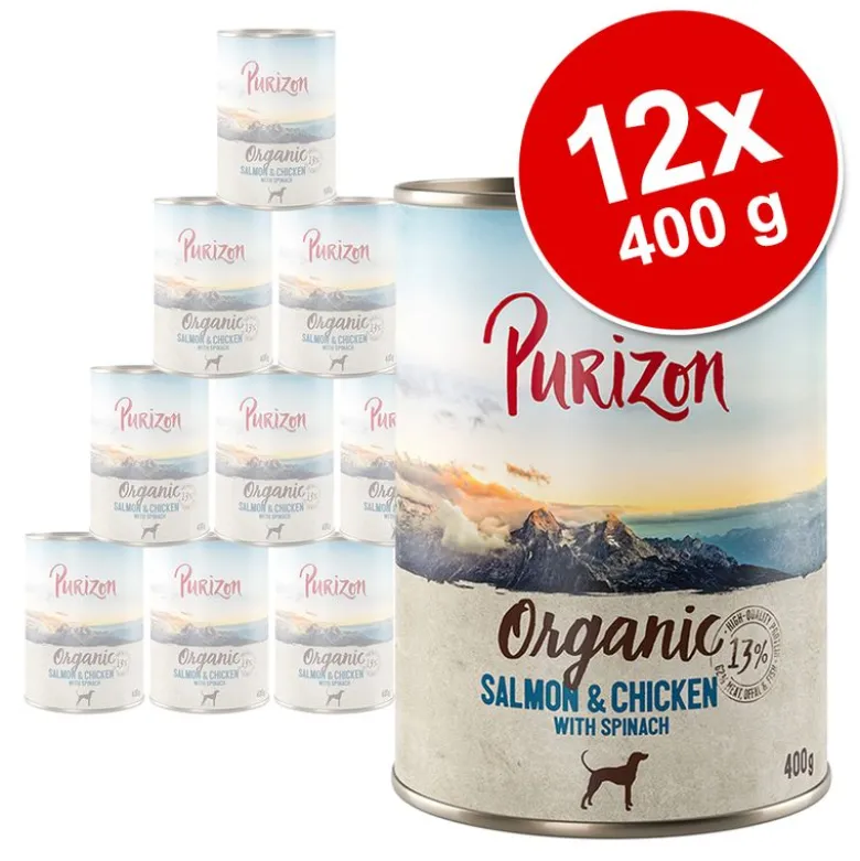 Økonomipakke: Purizon Organic 12 x 400 g