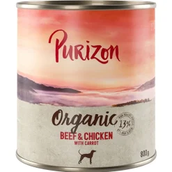 Økonomipakke: Purizon Organic 24 x 800 g