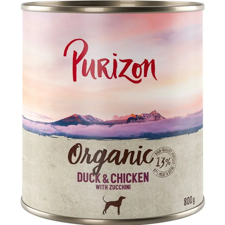 Økonomipakke: Purizon Organic 24 x 800 g