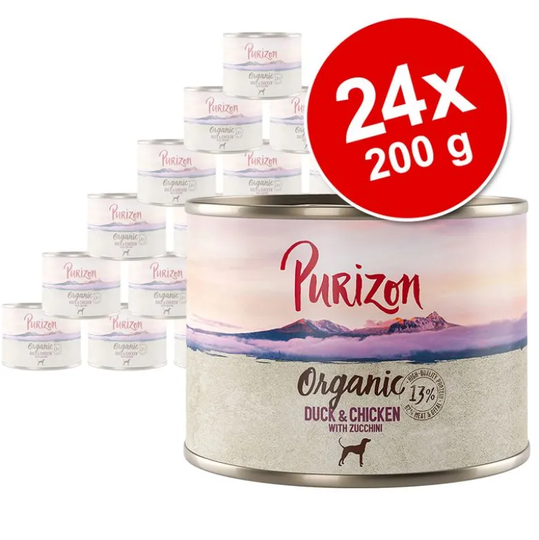 Økonomipakke: Purizon Organic 24 x 200 g