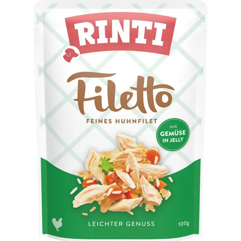 Økonomipakke RINTI Filetto Pouch in Jelly 48 x 100 g