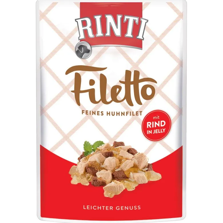 Økonomipakke RINTI Filetto Pouch in Jelly 48 x 100 g