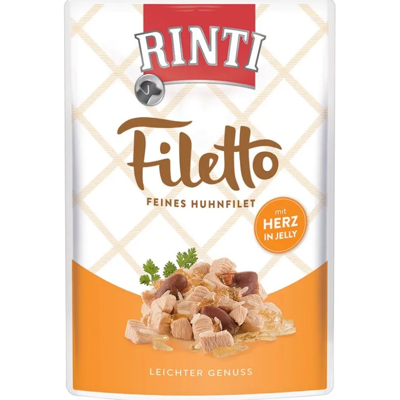 Økonomipakke RINTI Filetto Pouch in Jelly 48 x 100 g