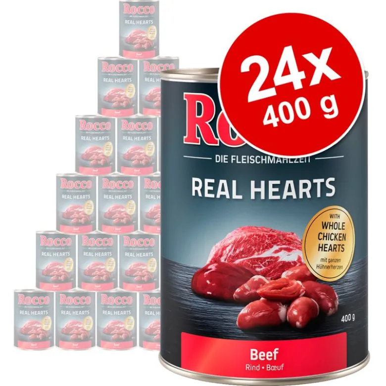 Økonomipakke: Rocco Real Hearts 24 x 400 g