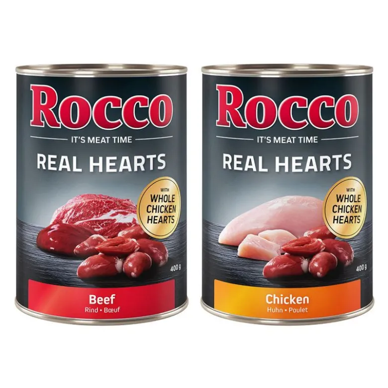 Økonomipakke: Rocco Real Hearts 24 x 400 g