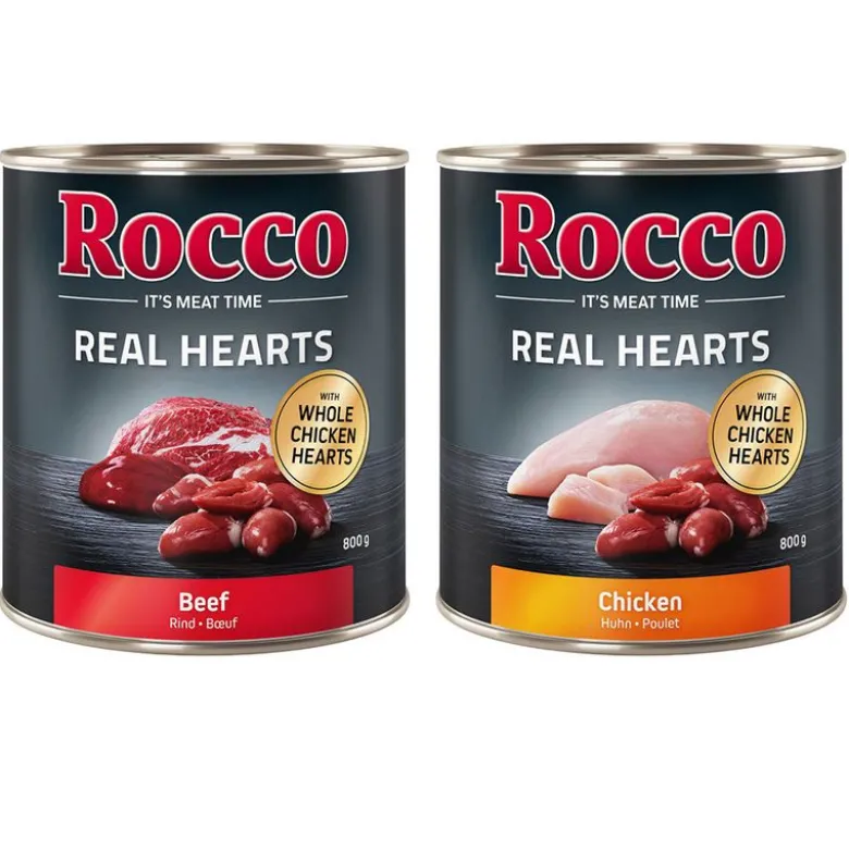 Økonomipakke: Rocco Real Hearts 24 x 800 g