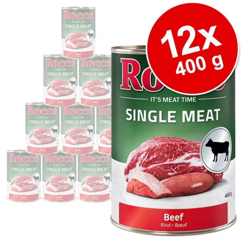Økonomipakke: Rocco Single Meat 12 x 400 g