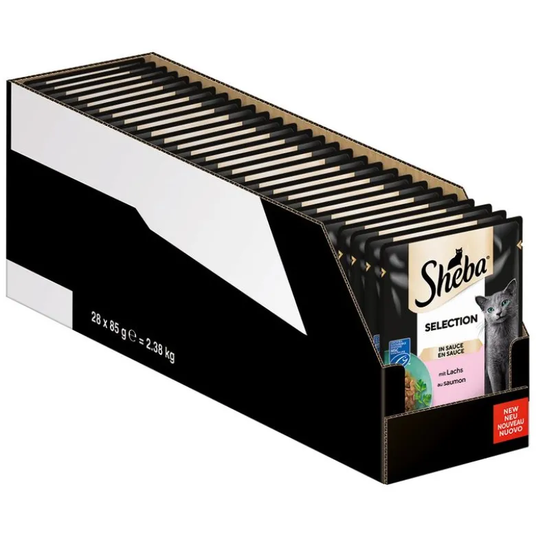 Økonomipakke: Sheba Varianter portionsposer 56 x 85 g