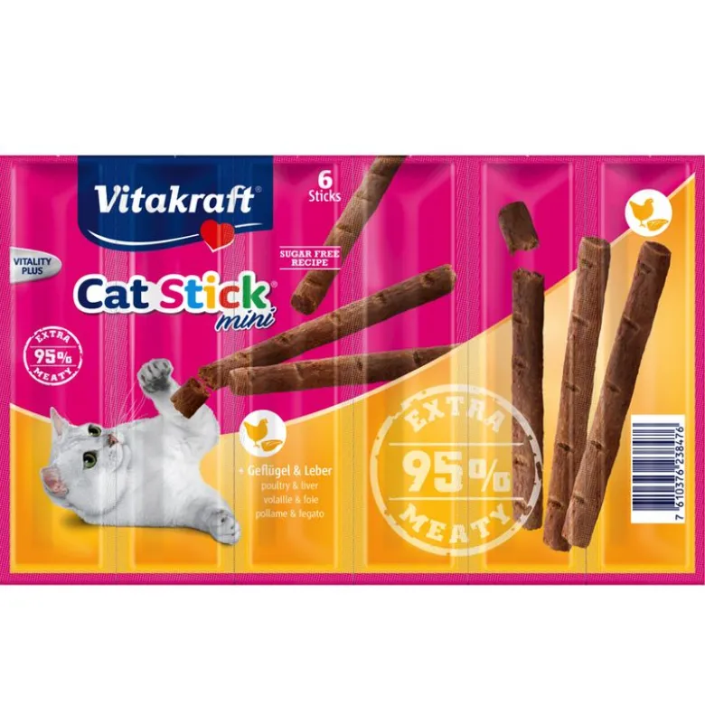 Økonomipakke: Vitakraft Cat Stick Healthy 60 x 6 g